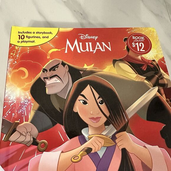 Disney Mulan My Busy Books Playset Figurines Playmat Set 2020 - Picture 2 of 6